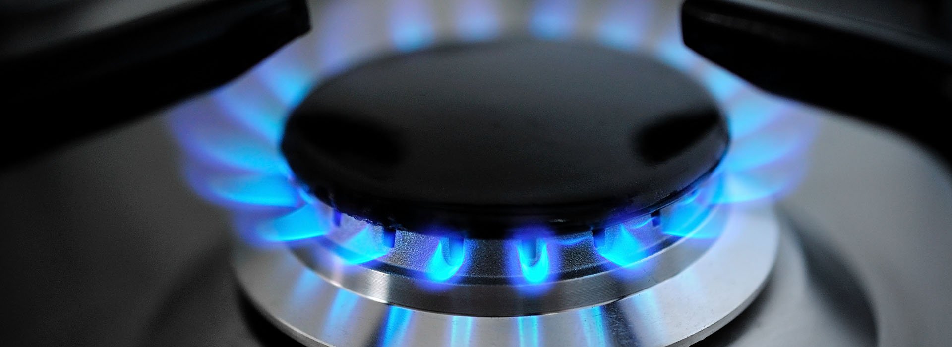 blue flames